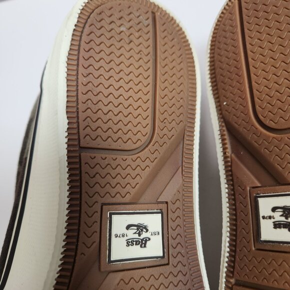 New G.H. Bass & Co. Pilot SP17 Suede Leather Camo Slip-On Shoes Mens 8.5M - Picture 15 of 16